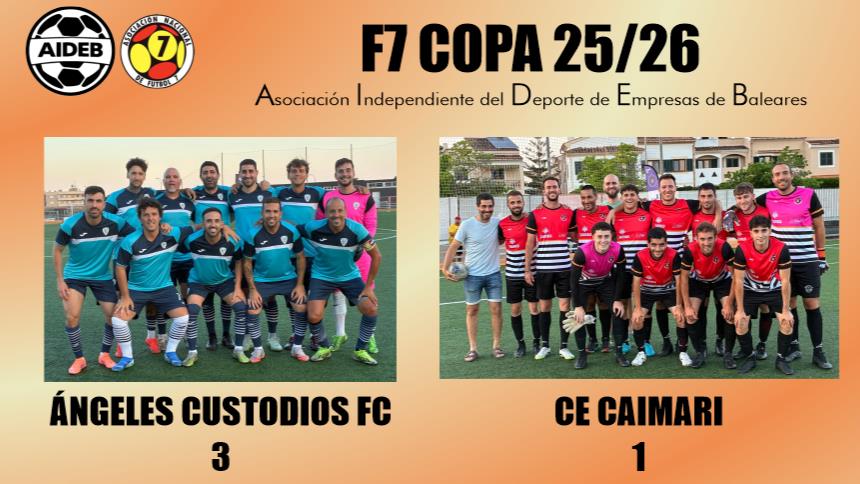 ÁNGELES CUSTODIOS FC-Campeón F7 COPA
